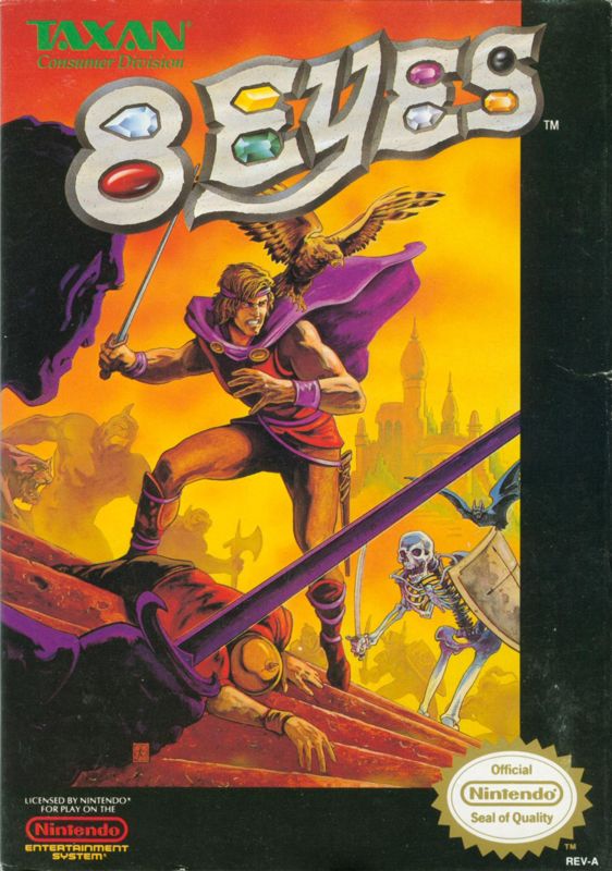 Front Cover for 8 Eyes (NES)