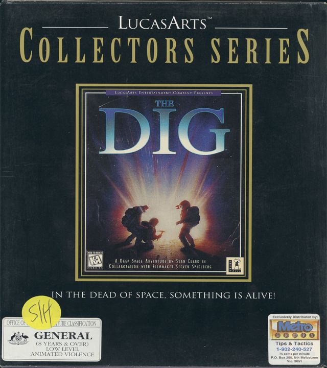 Front Cover for The Dig (DOS) (Collectors Series release)
