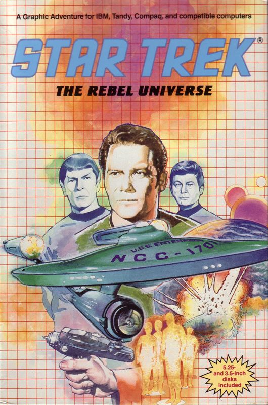 Front Cover for Star Trek: The Rebel Universe (DOS)