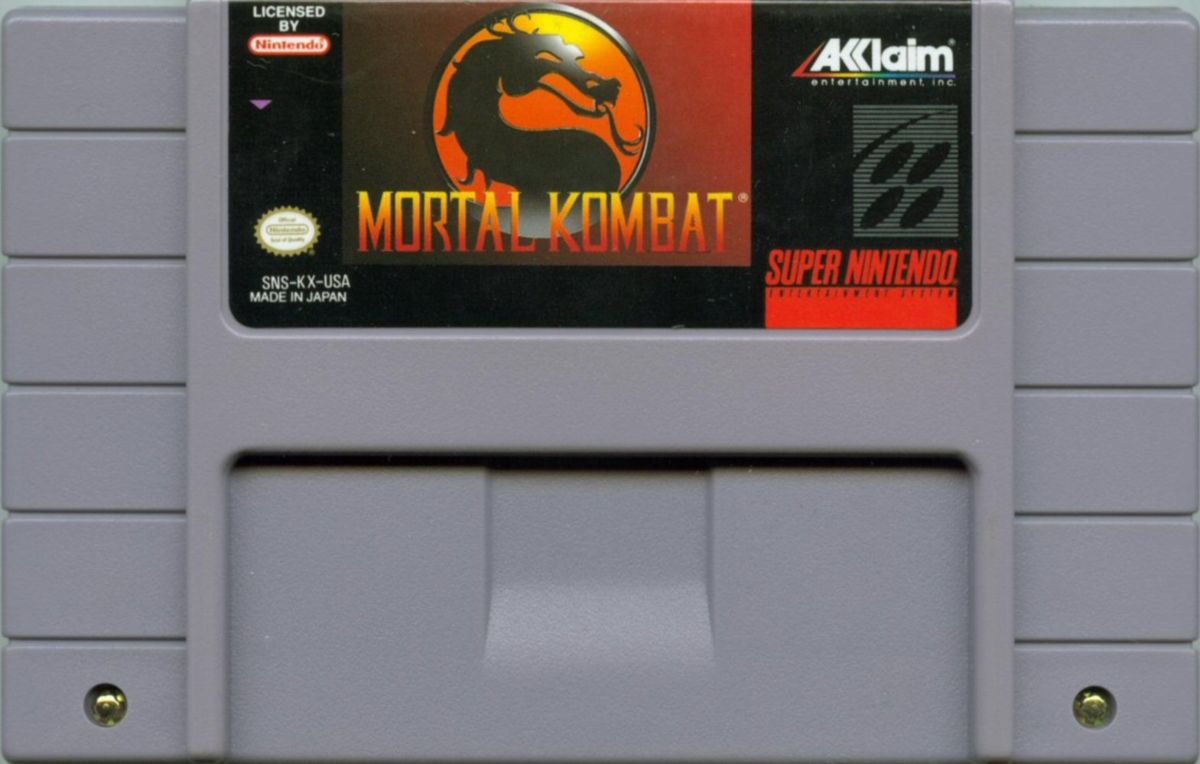 Media for Mortal Kombat (SNES)
