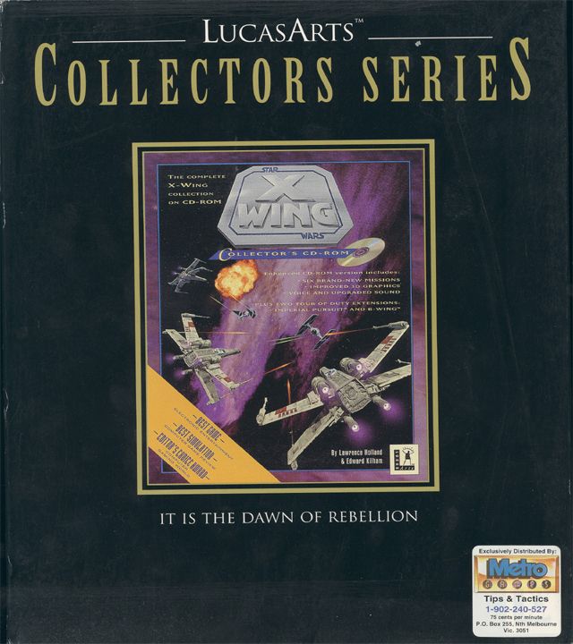 Front Cover for Star Wars: X-Wing - Collector's CD-ROM (DOS) (LucaArts Collectors Series release)