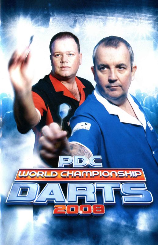 Manual for PDC World Championship Darts 2008 (PlayStation 2): Front