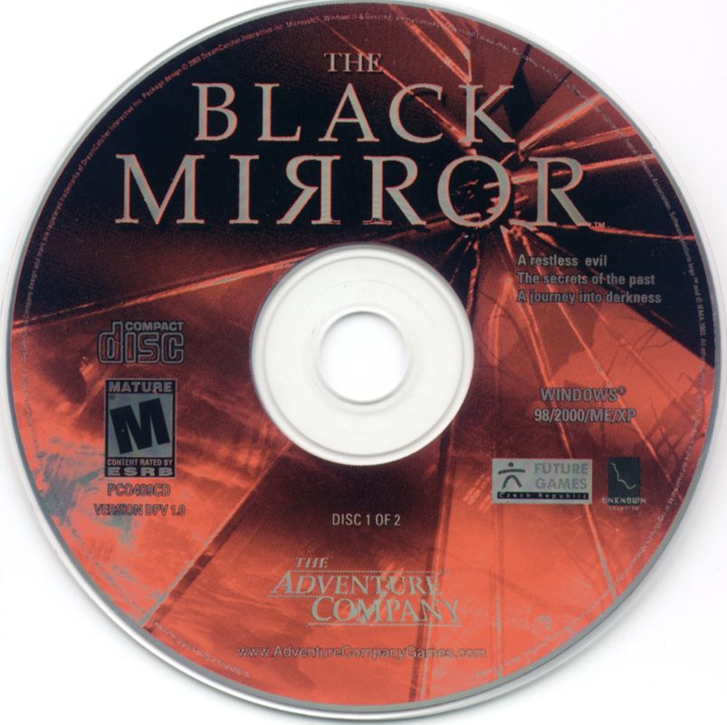Media for The Black Mirror (Windows): Disc 1