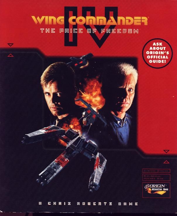 Front Cover for Wing Commander IV: The Price of Freedom (DOS)