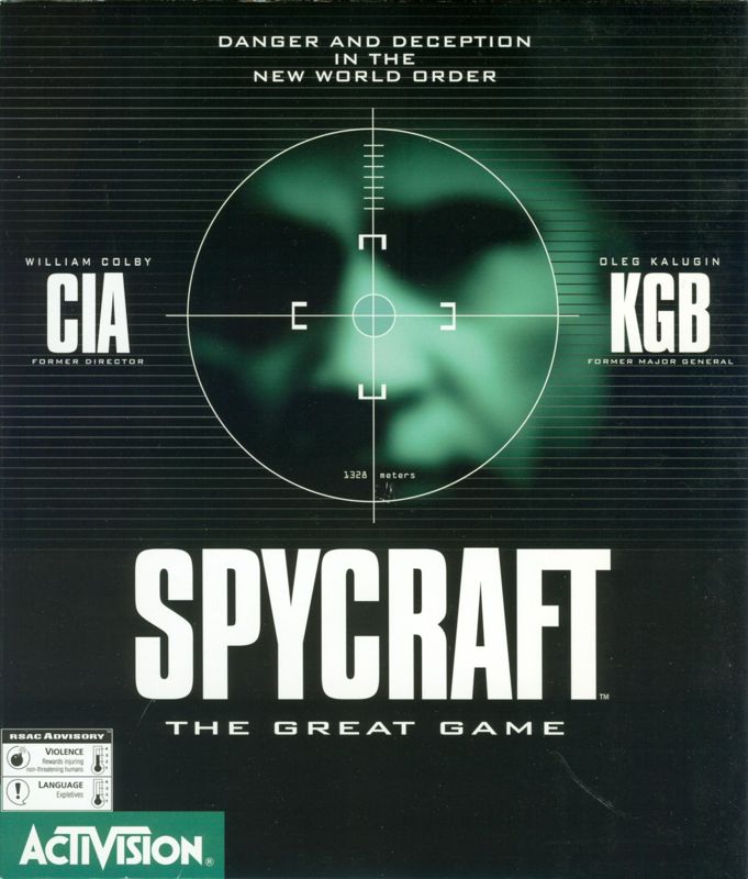 Front Cover for Spycraft: The Great Game (DOS and Windows)