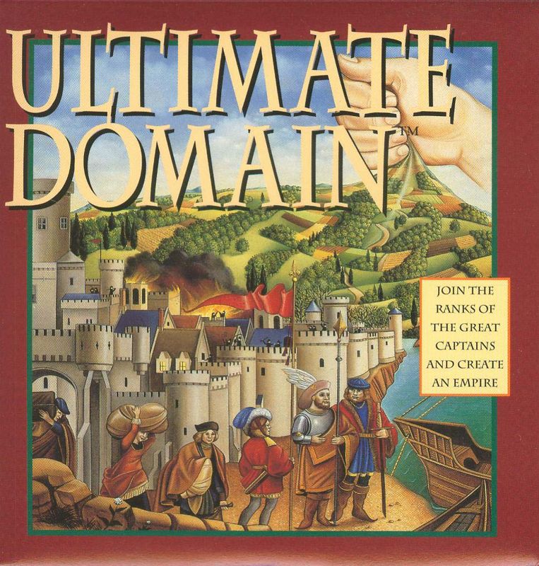 Front Cover for Ultimate Domain (DOS)