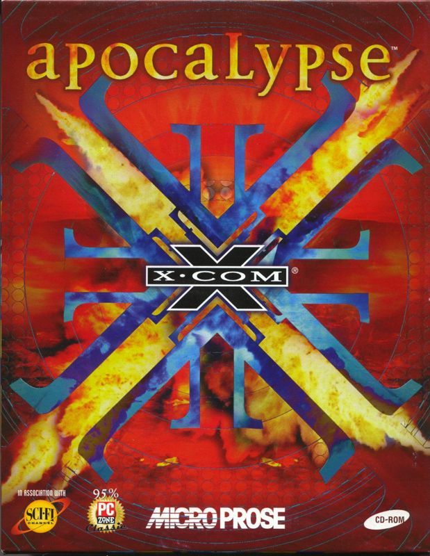 Front Cover for X-COM: Apocalypse (DOS)