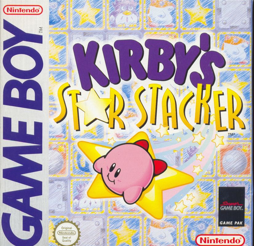Front Cover for Kirby's Star Stacker (Game Boy)