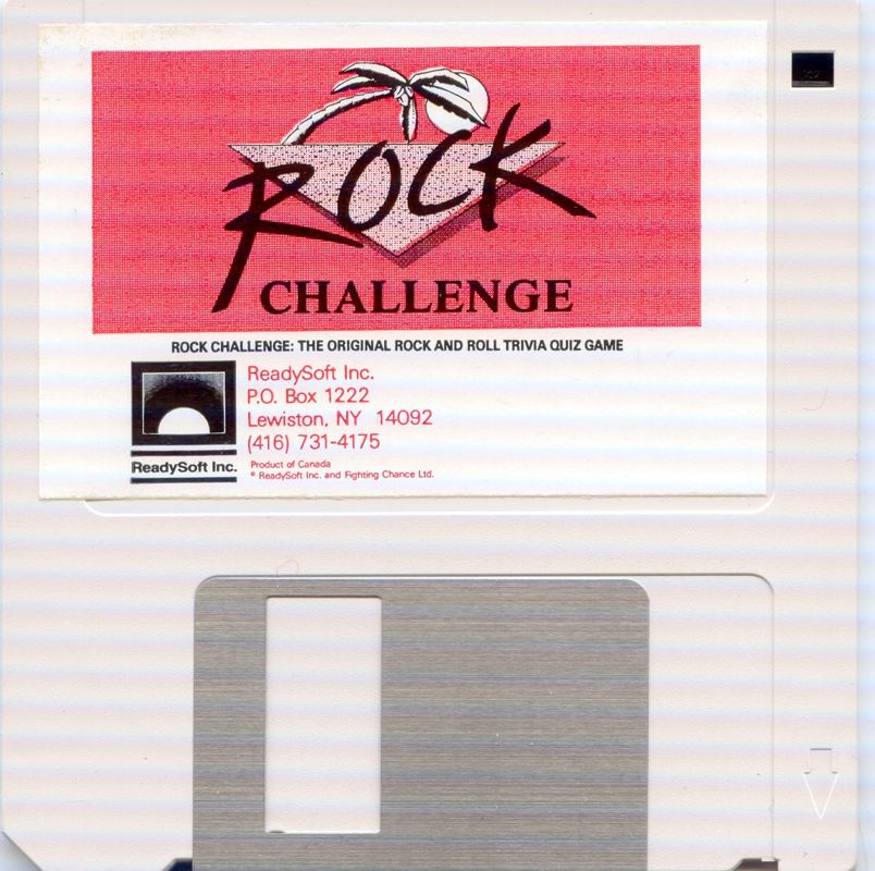 Media for Rock Challenge (Amiga)