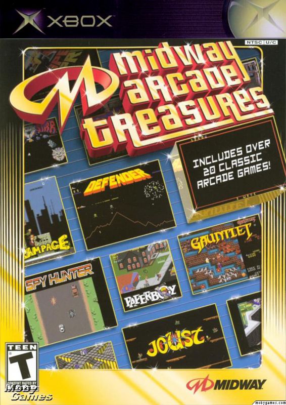 Midway Arcade Treasures Cover Or Packaging Material - Mobygames