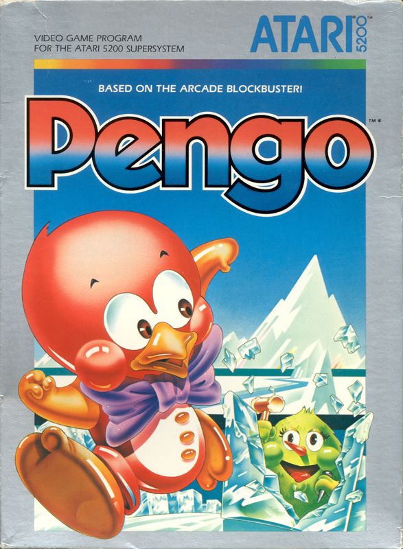 Front Cover for Pengo (Atari 5200)