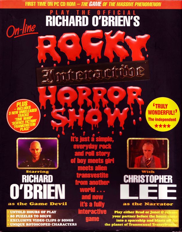 Front Cover for Rocky Interactive Horror Show (Windows)