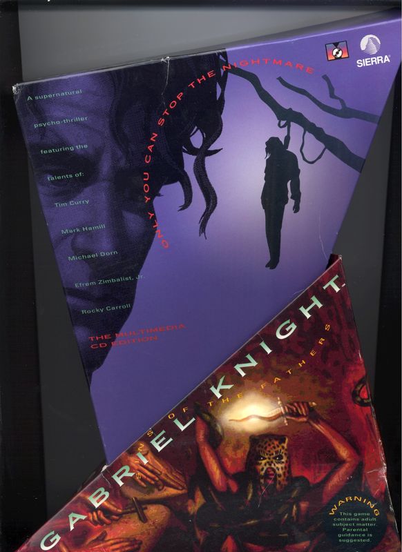 Front Cover for Gabriel Knight: Sins of the Fathers (DOS) (The Multimedia CD Edition (first release))