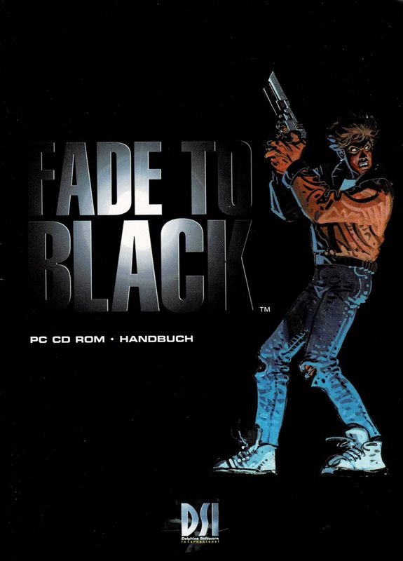 Manual for Fade to Black (DOS) (EA CD-ROM Classics release): Front
