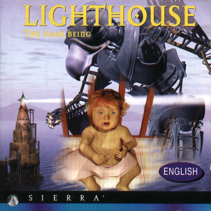 Other for Lighthouse: The Dark Being (DOS and Windows and Windows 3.x): Jewel Case - Front
