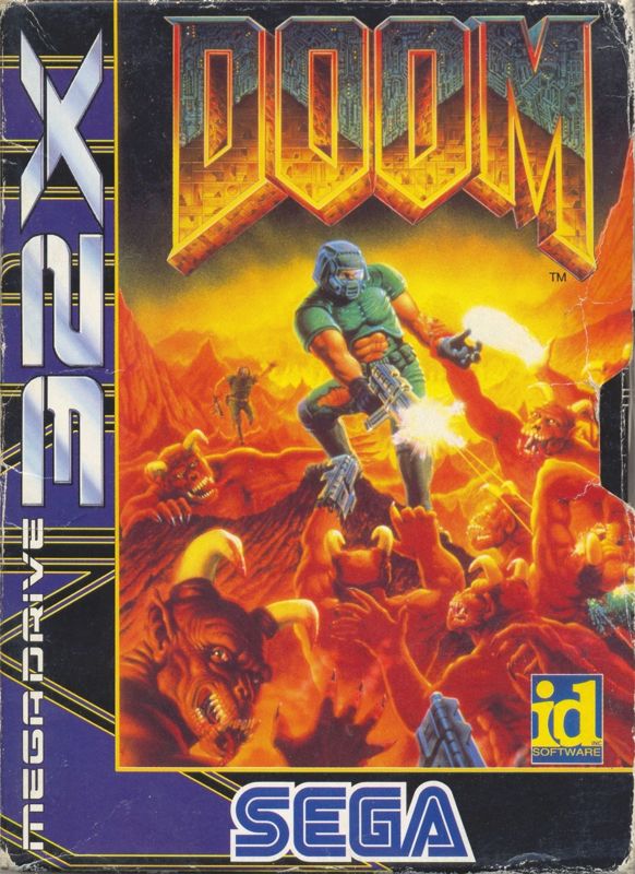 Front Cover for Doom (SEGA 32X)