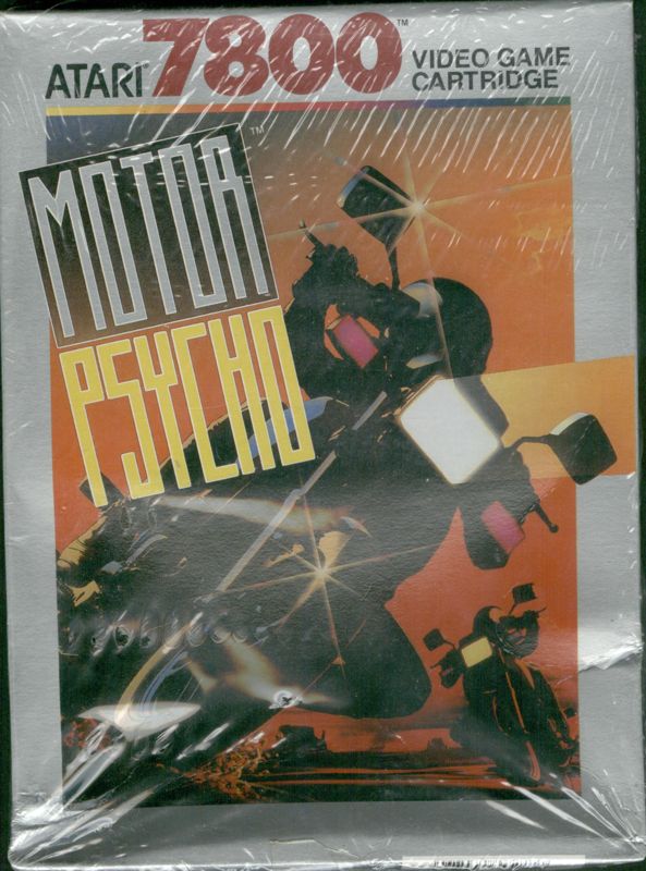 Front Cover for MotorPsycho (Atari 7800)