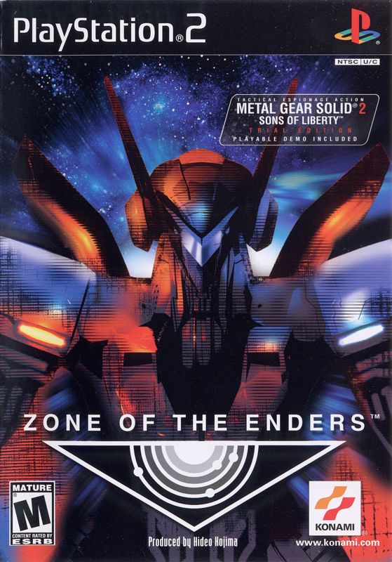 Front Cover for Zone of the Enders (PlayStation 2)
