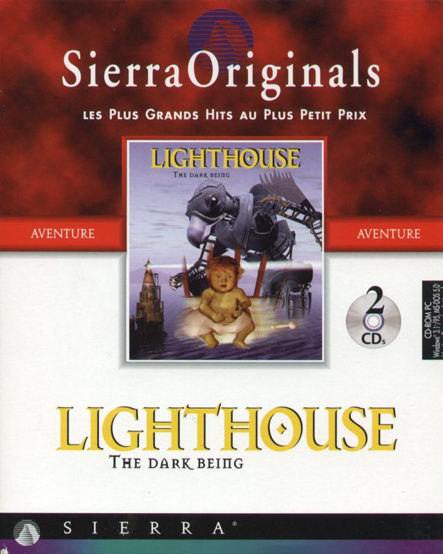 Front Cover for Lighthouse: The Dark Being (DOS and Windows and Windows 3.x) (SierraOriginals Release)