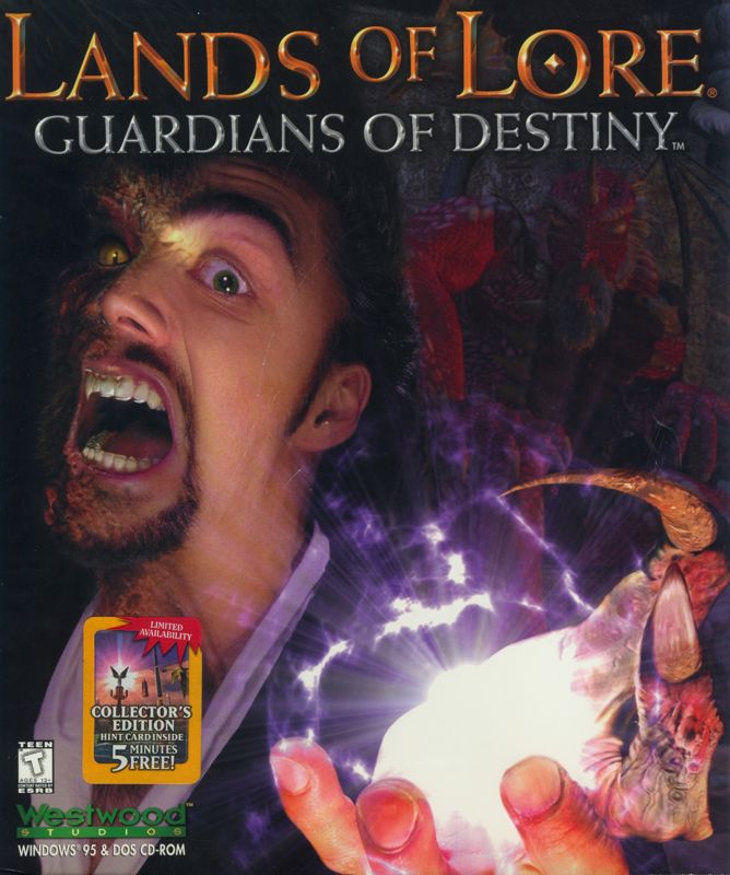 Front Cover for Lands of Lore: Guardians of Destiny (DOS and Windows)