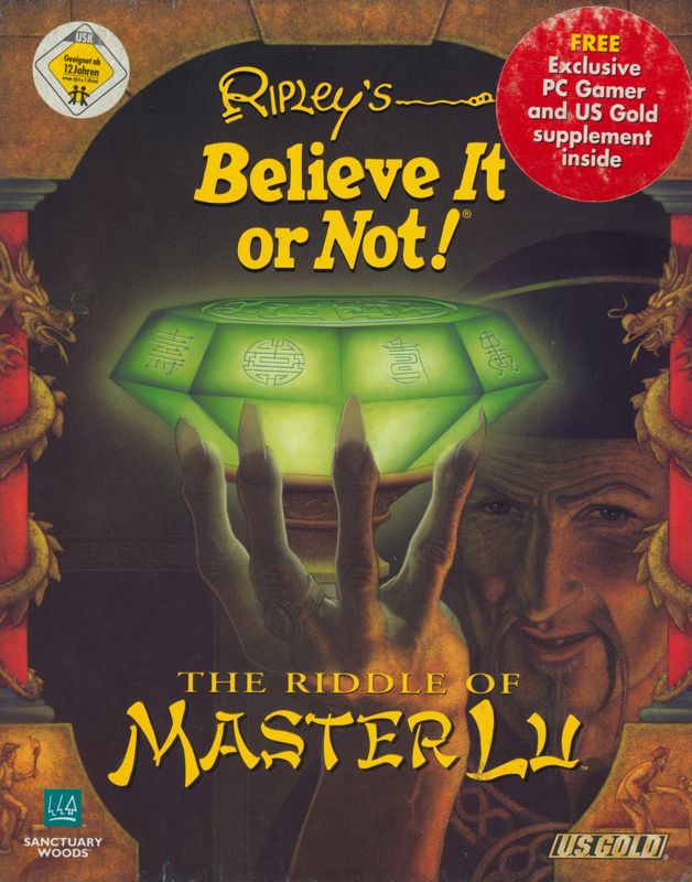 Front Cover for Ripley's Believe It or Not!: The Riddle of Master Lu (DOS)