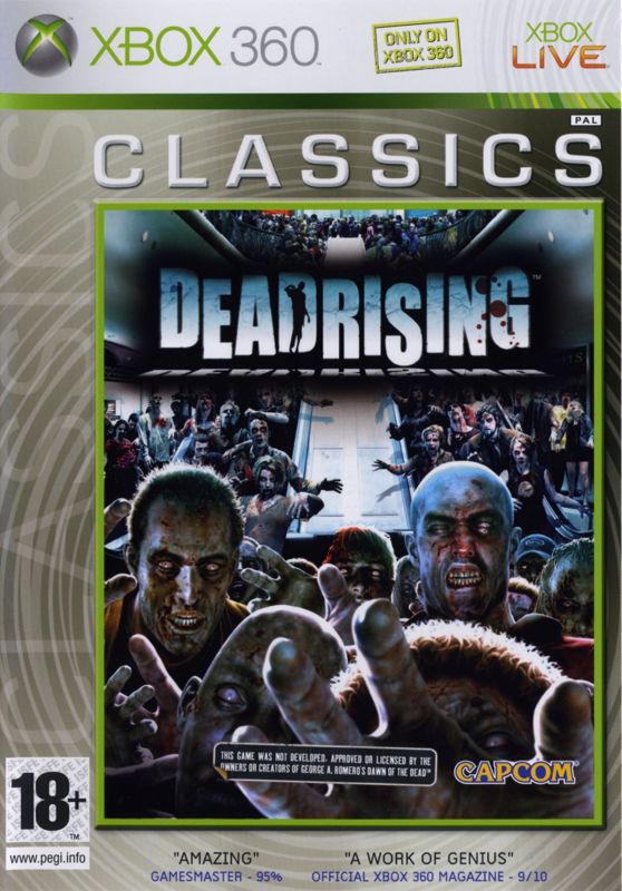 Front Cover for Dead Rising (Xbox 360) (Classics release)