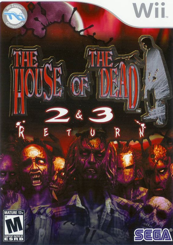 Front Cover for The House of the Dead 2 & 3 Return (Wii)