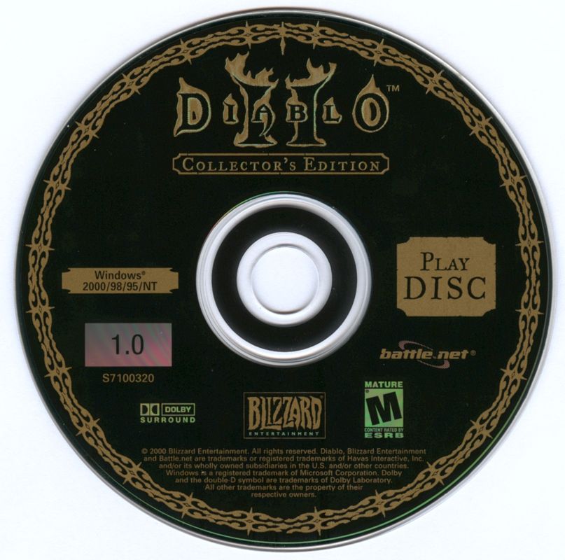 Media for Diablo II (Collector's Edition) (Windows): Disc 2