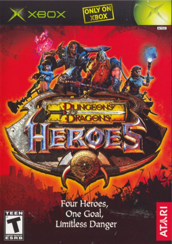 Front Cover for Dungeons & Dragons: Heroes (Xbox)