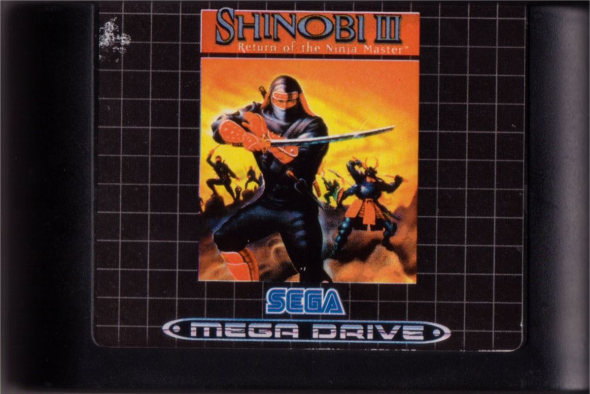 Shinobi III: Return of the Ninja Master cover or packaging material ...