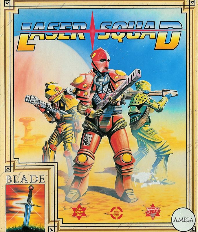 Front Cover for Laser Squad (Amiga)