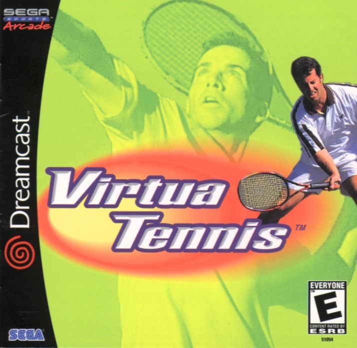 Front Cover for Virtua Tennis (Dreamcast) (All-Stars release)