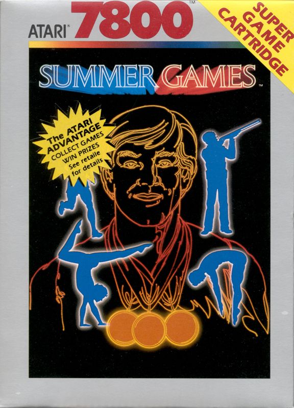 Front Cover for Summer Games (Atari 7800)