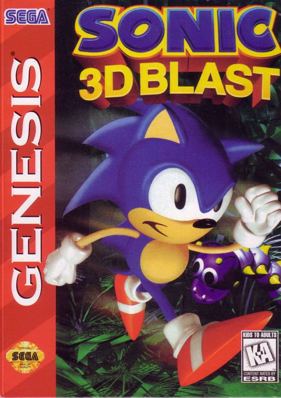 Sonic 3D Blast box covers - MobyGames