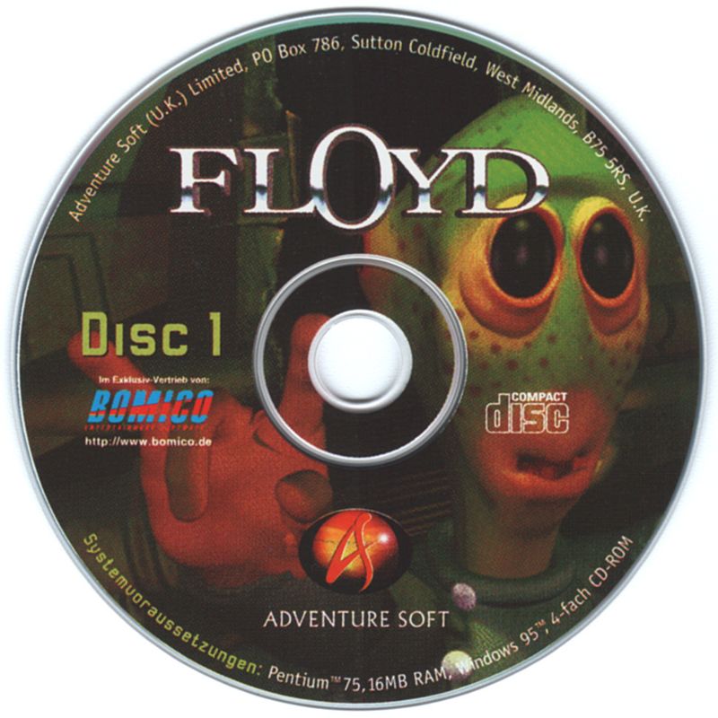 Media for The Feeble Files (Windows): Disc 1