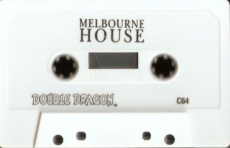 Media for Double Dragon (Commodore 64)