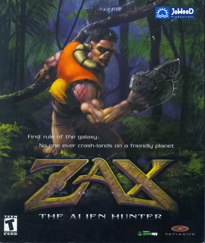 Front Cover for Zax: The Alien Hunter (Windows)