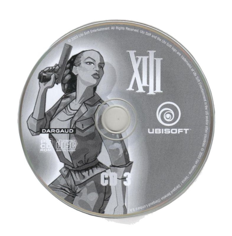 Media for XIII (Windows) (Ubisoft eXclusive release): Disc 3