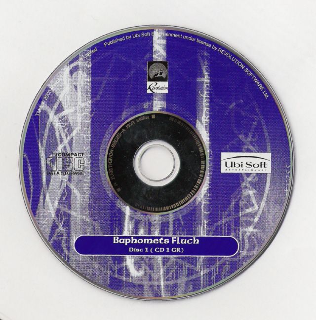 Media for Revolution Classic Adventures (DOS and Windows): Disc 1, Broken Sword (Baphomets Fluch) Part I