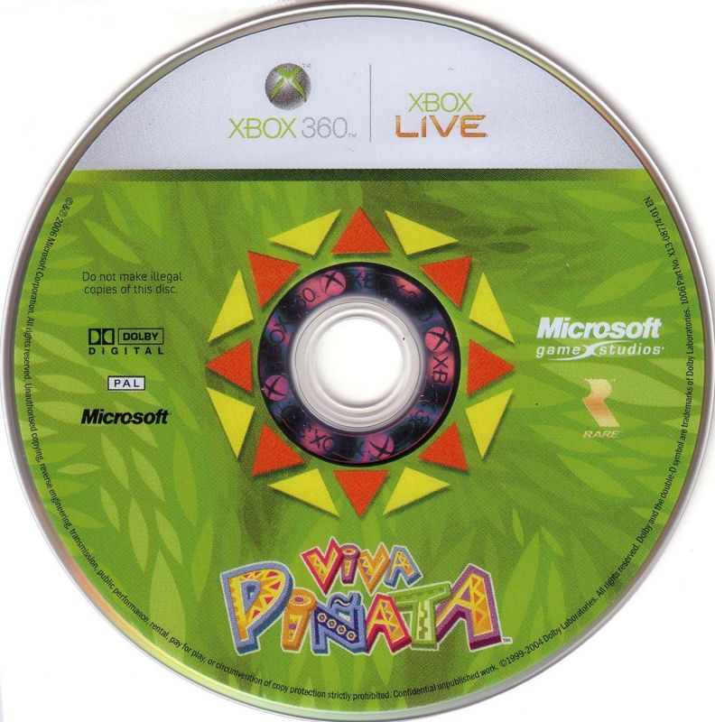 Media for Viva Piñata (Special Edition) (Xbox 360): Game Disc