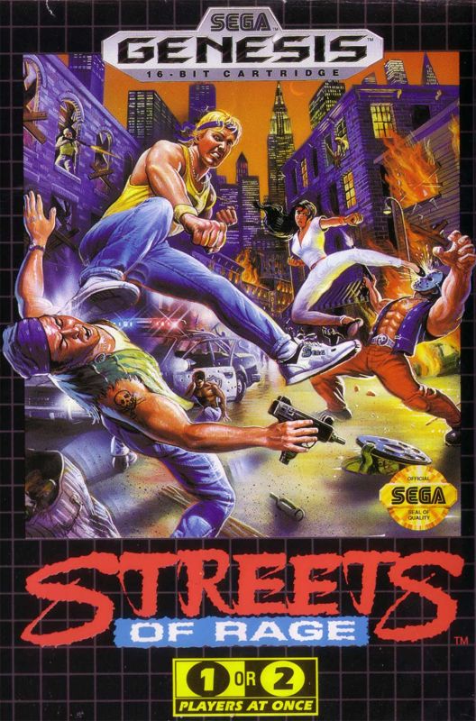Front Cover for Streets of Rage (Genesis)