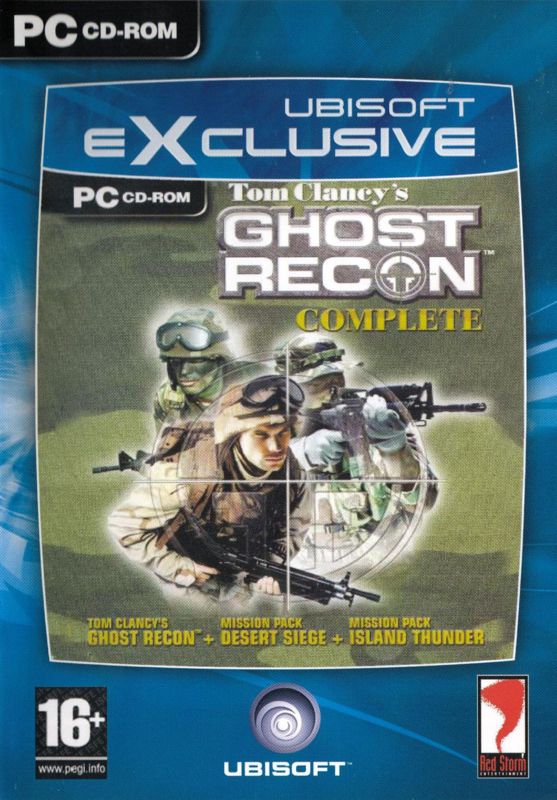 Front Cover for Tom Clancy's Ghost Recon: Gold Edition (Windows) (Ubisoft eXclusive release)