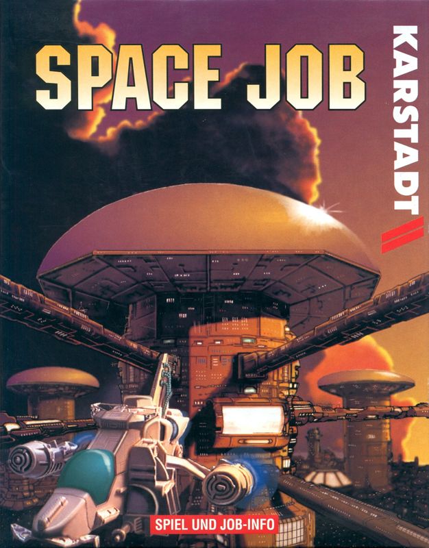 Front Cover for Space Job (DOS)