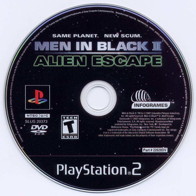 Media for Men in Black II: Alien Escape (PlayStation 2)