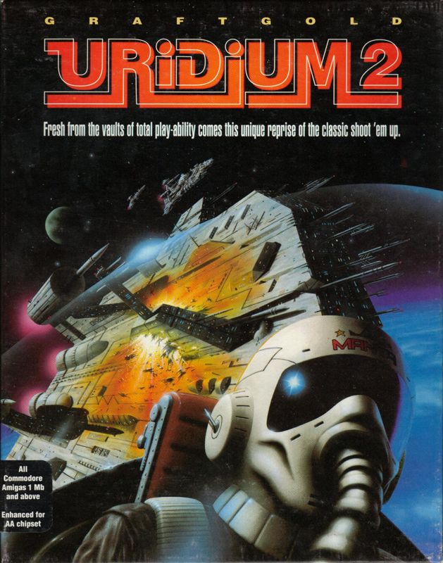 Front Cover for Uridium 2 (Amiga)