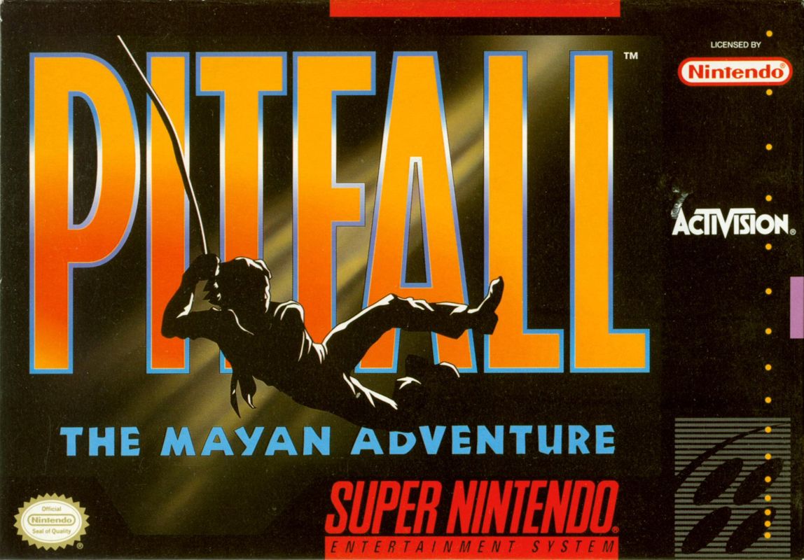 Front Cover for Pitfall: The Mayan Adventure (SNES)
