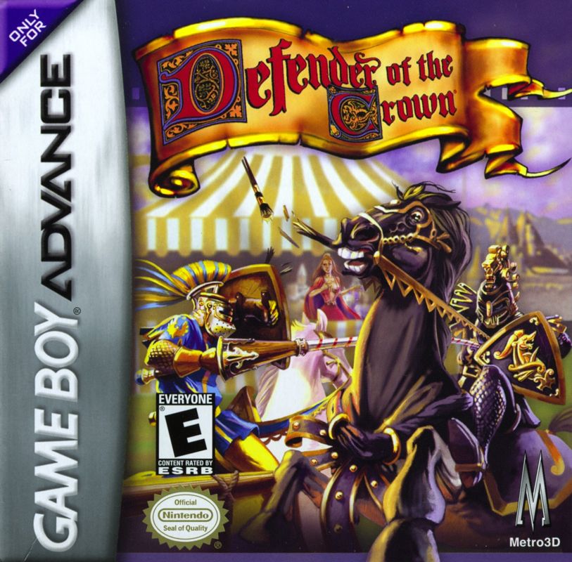 Front Cover for Defender of the Crown (Game Boy Advance)