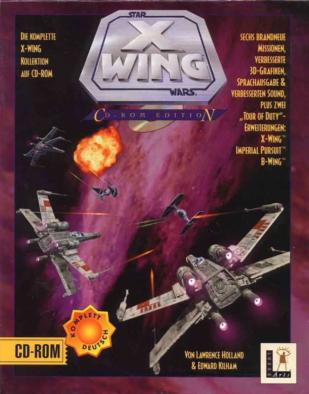 Front Cover for Star Wars: X-Wing - Collector's CD-ROM (DOS) (Second release)
