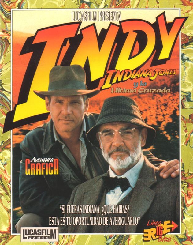 Front Cover for Indiana Jones and the Last Crusade: The Graphic Adventure (DOS)