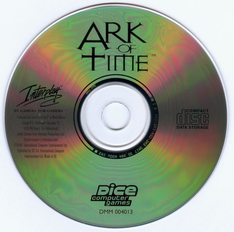 Media for Ark of Time (DOS) (Dice Multimedia release)